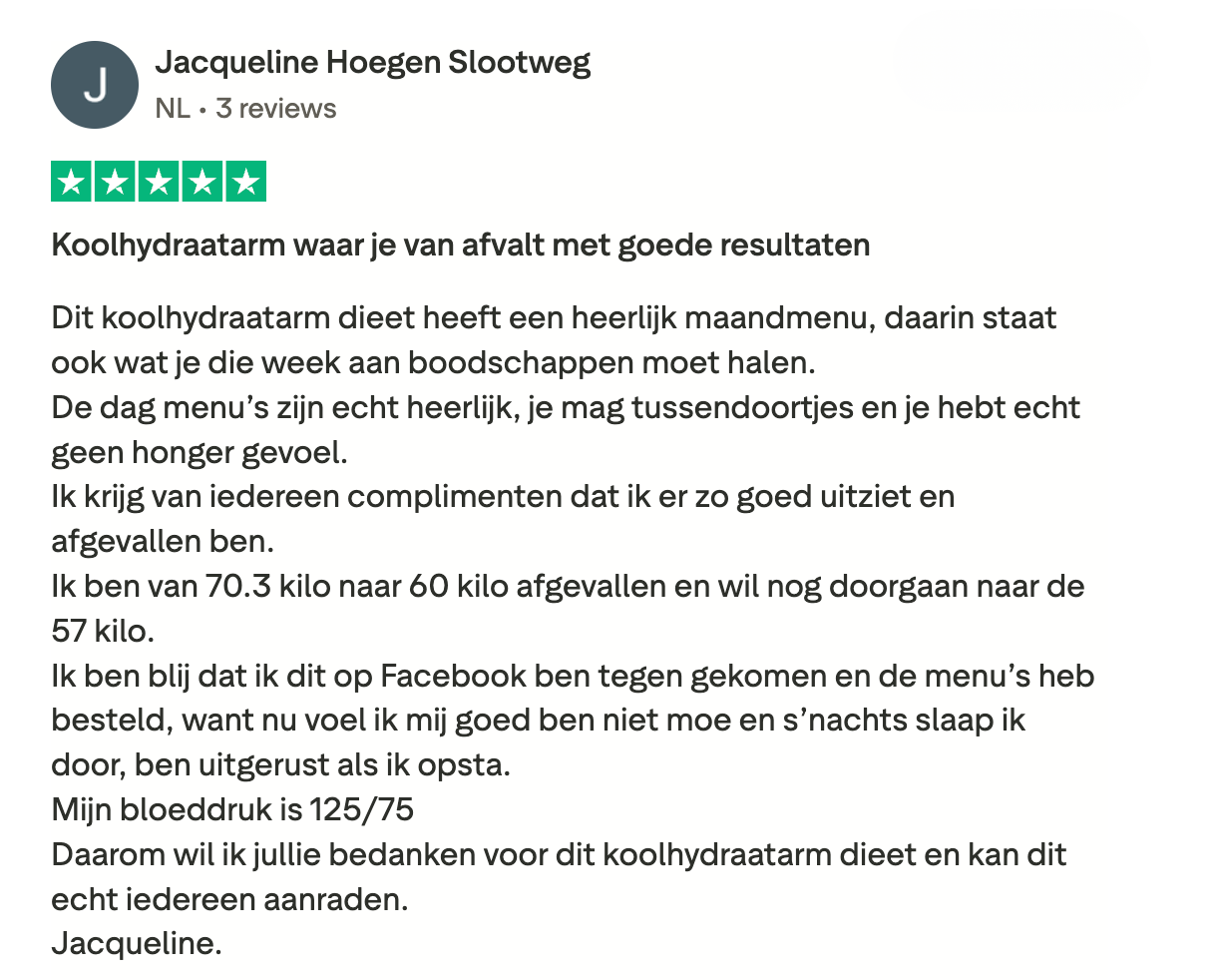 OG+ lid reactie — screenshot