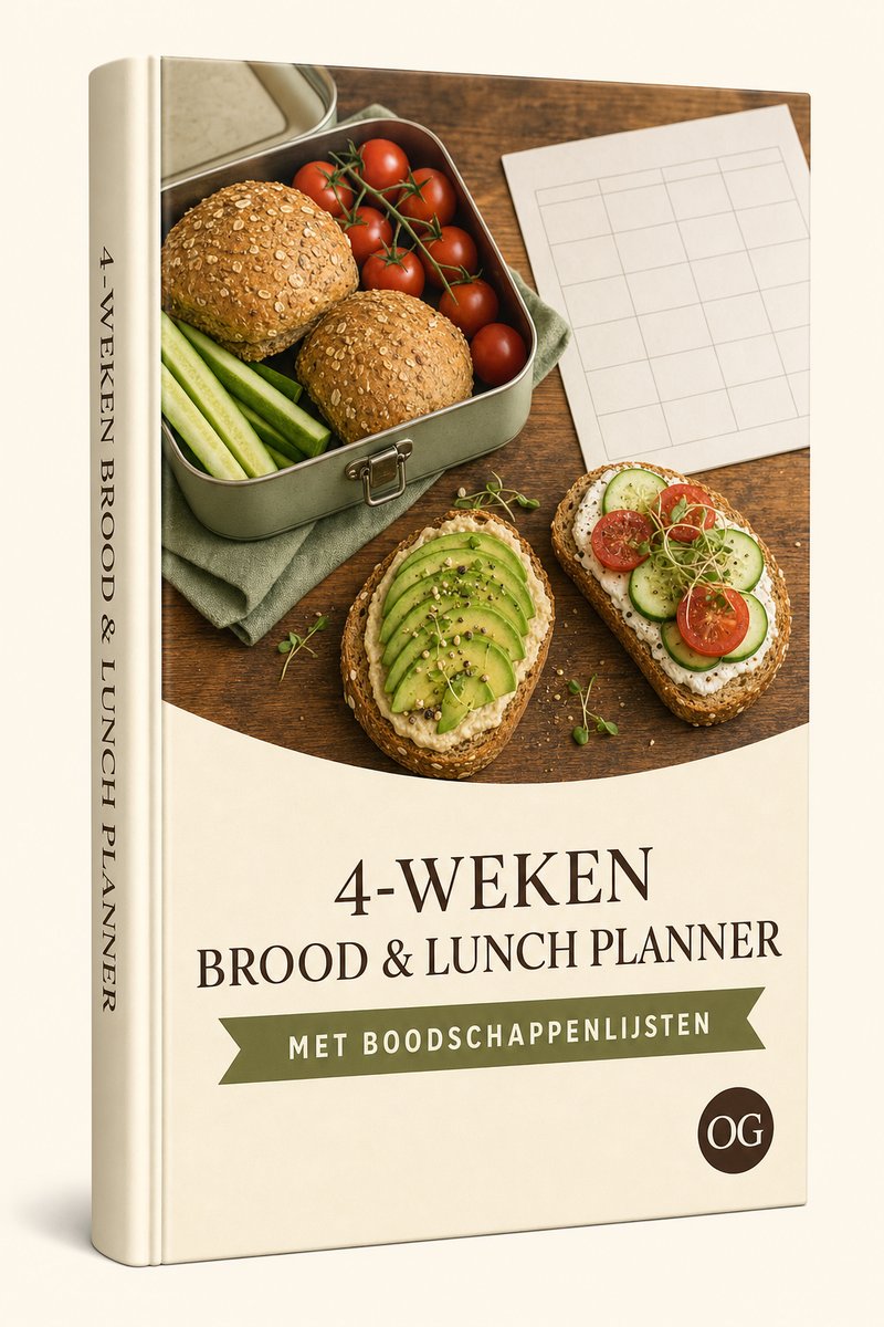 4-Weken Brood en Lunch Planner