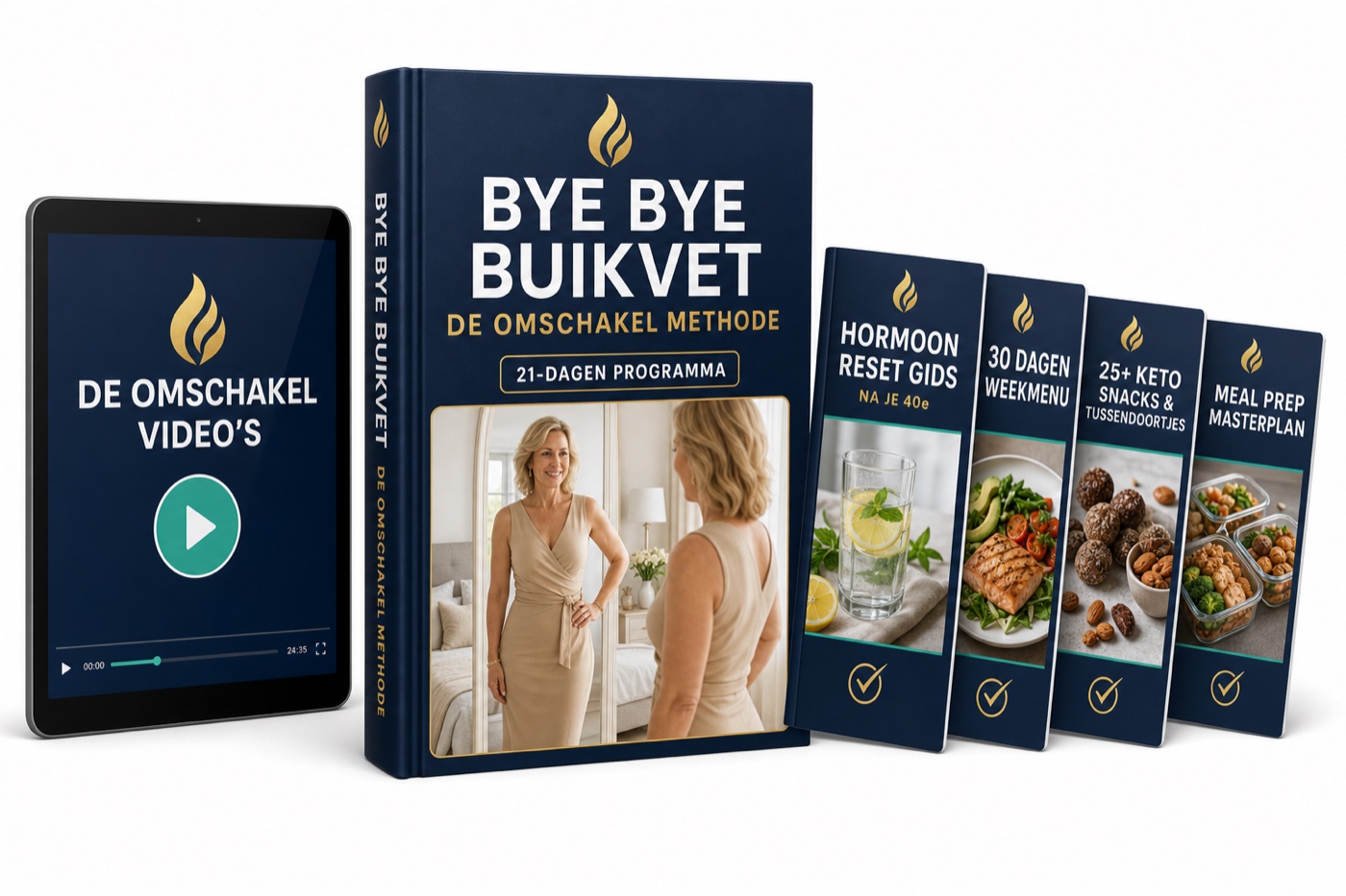 Bye Bye Buikvet — De Omschakel Methode