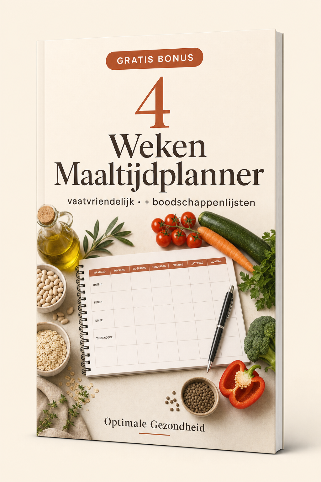 De 4-Weken Vaatvriendelijke Maaltijdplanner