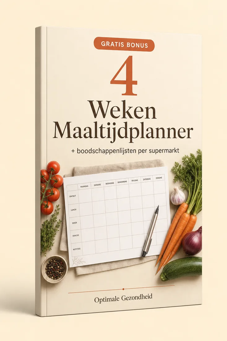 4-Weken Maaltijdplanner & Boodschappenlijsten