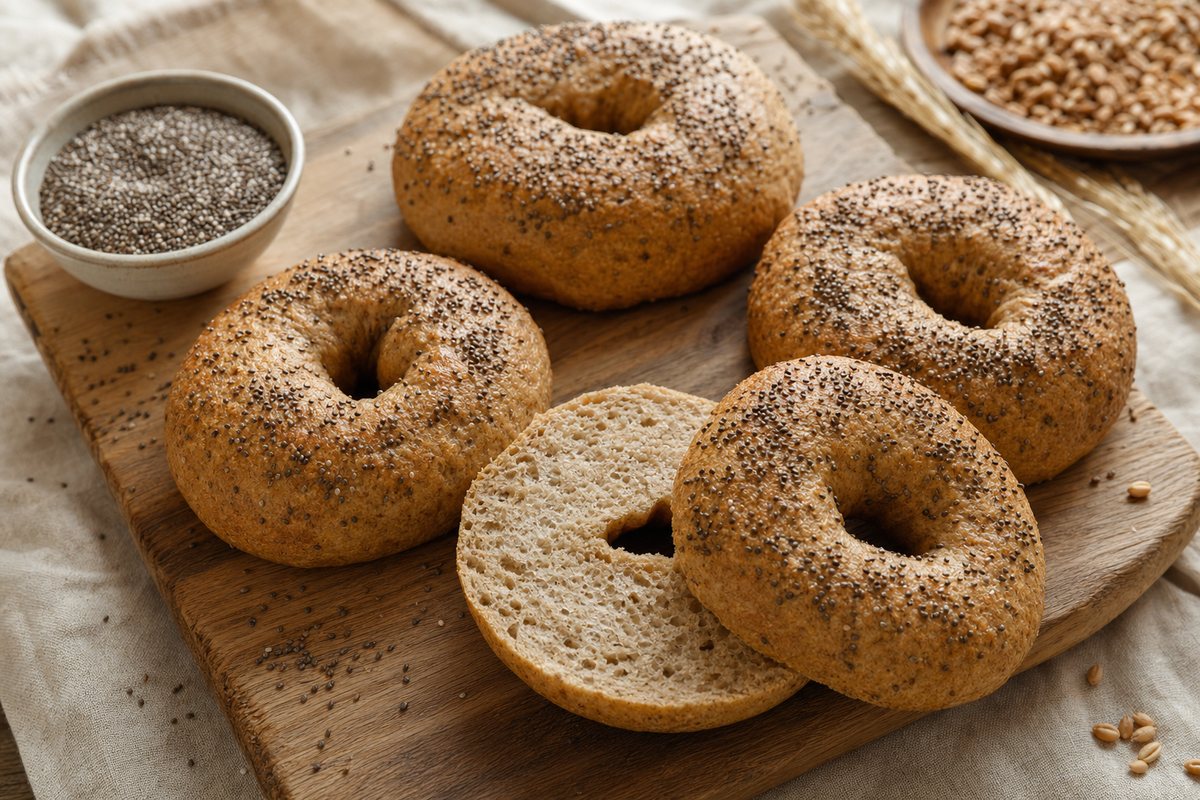 Bagels met Chiazaad