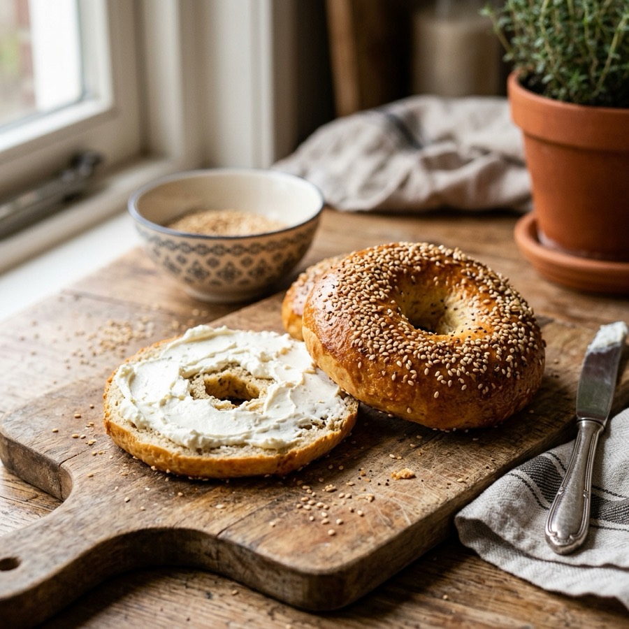 KETO Bagels met roomkaas